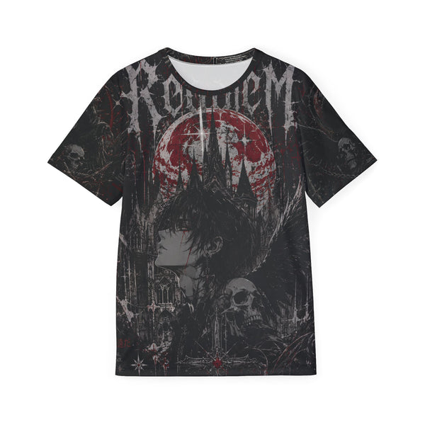 Requiem Skull Graphic Jersey | Sports Jersey